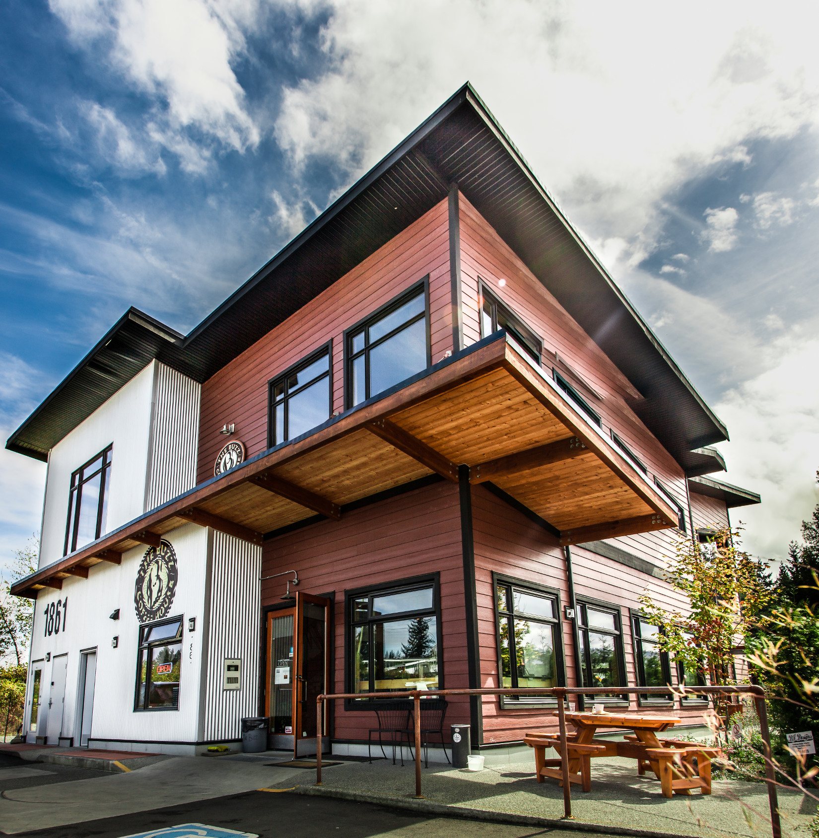 The Buzz Coffee House building