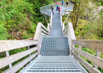 Elk Falls Suspension Bridge, Campbell River, BC