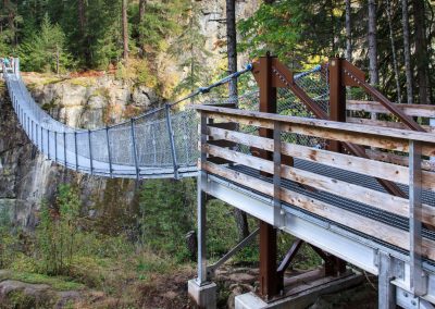 Elk Falls Suspension Bridge, Campbell River