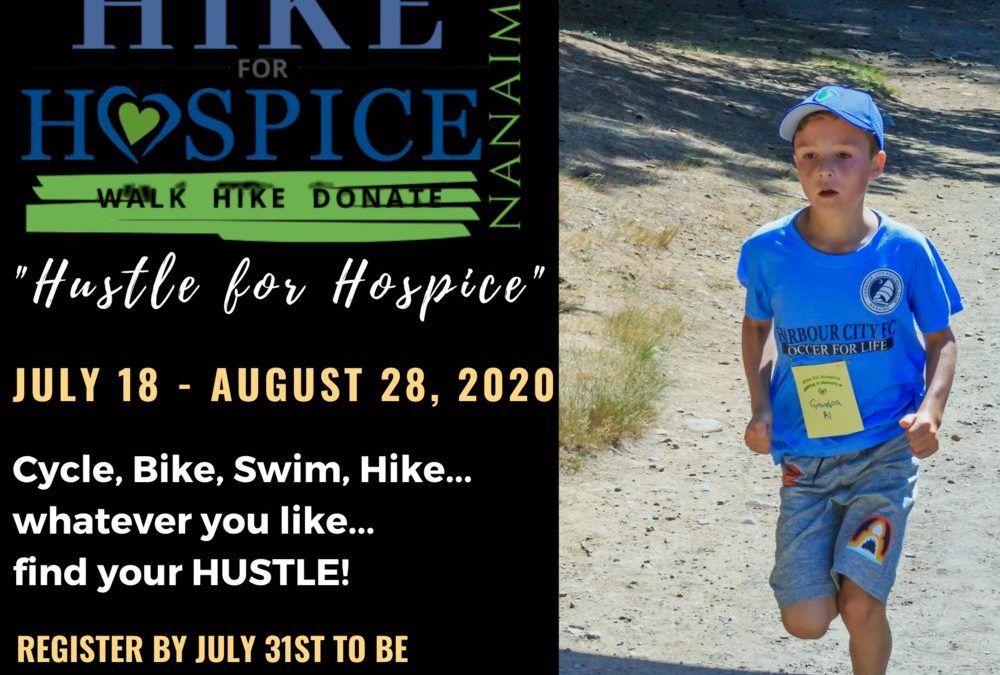 Nanaimo Hike for Hospice – Virtual Event Raises over $33,000