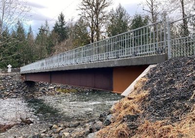 Little Qualicum River Pedestrian Bridge, Qualicum Beach, BC