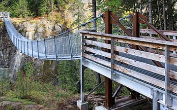 Elk Falls Suspension Bridge